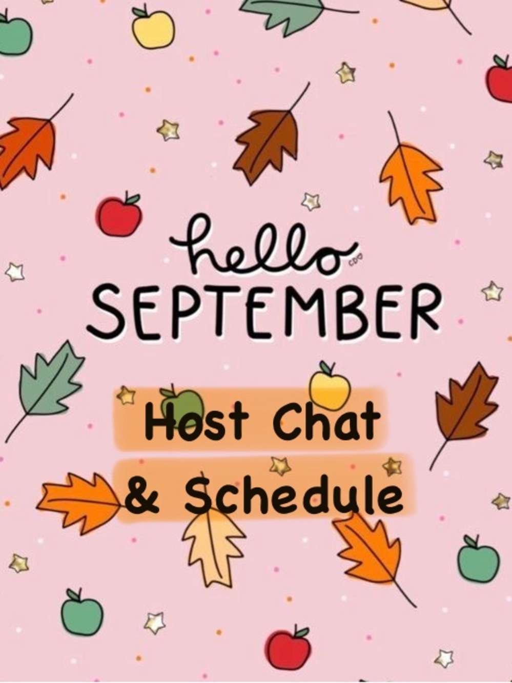 UPDATE 9/2 🌈 September Share with Color Host Listing